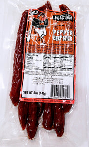 Jerky Hut, Mild Peppered - Beef Sticks, (5 oz.) - The Jerky Hut online